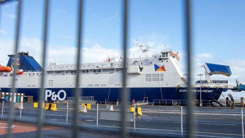 P&O Ferries ship detained over crew training concerns
