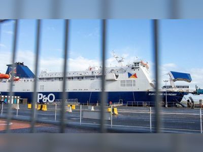 P&O Ferries ship detained over crew training concerns