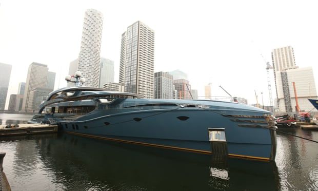 Superyacht detained in London under Russia sanctions, says Shapps