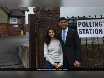 UK Minister Rishi Sunak's Wife Is Richer Than The Queen: Report