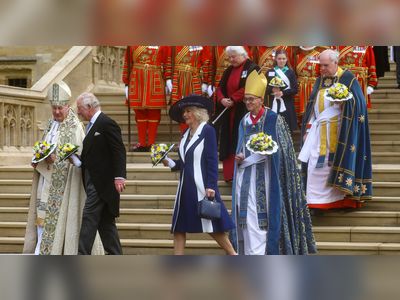 UK's Prince Charles represents Queen Elizabeth at annual Maundy Service