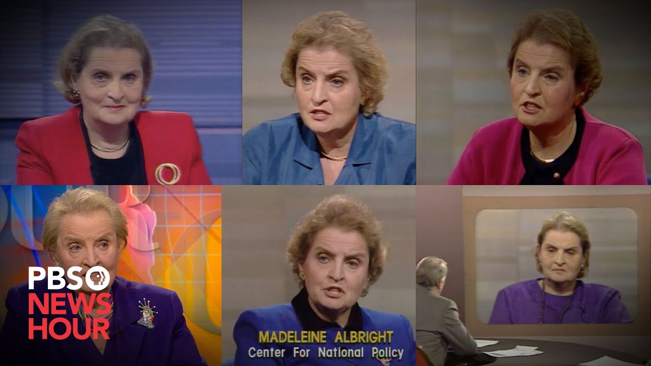 Madeleine Albright spent life helping other women, former Secretary of State Clinton says