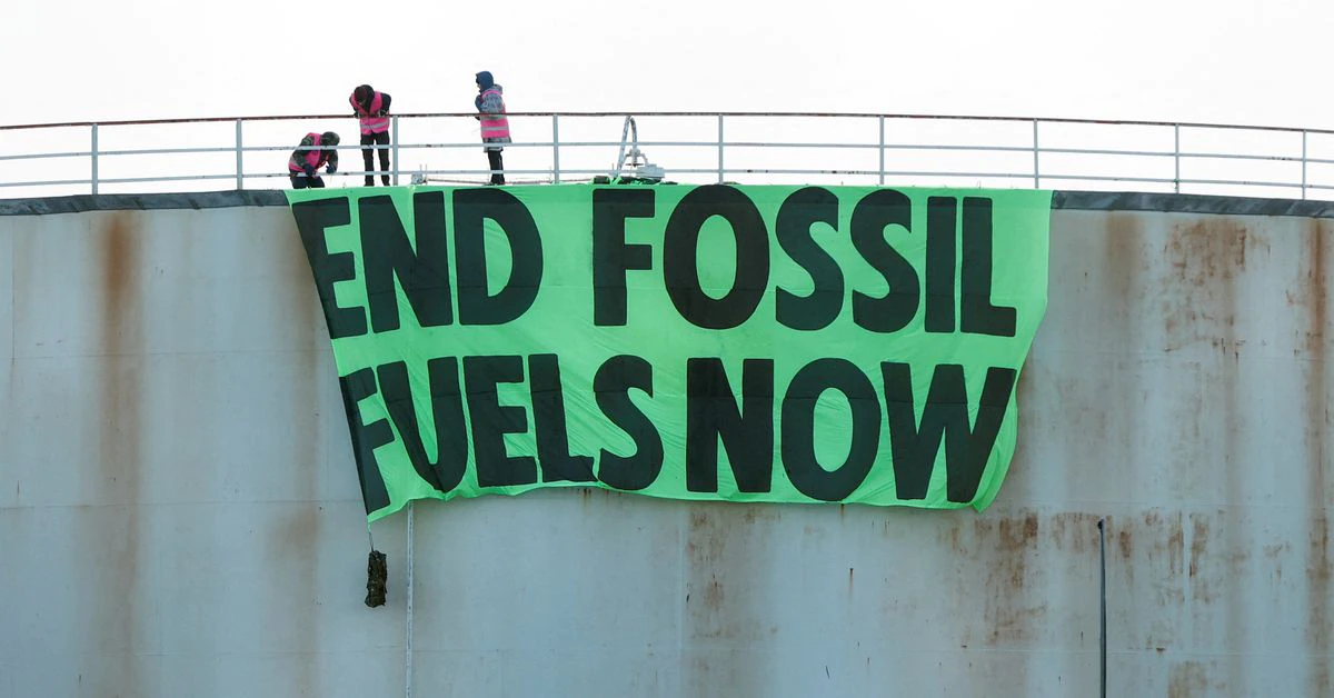 Climate activists plan daily protests after blocking 10 UK oil terminals