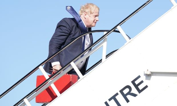 Boris Johnson appears to take sideswipe at Tory climate policy sceptics