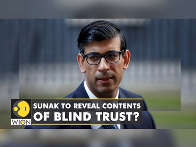 UK Chancellor Rishi Sunak faces quiz on blind investment holdings