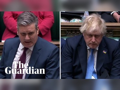Starmer calls Johnson ‘a man without shame’ as PM gives Partygate apology