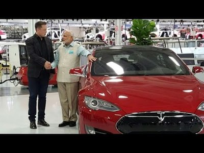 Elon Musk said Tesla will not manufacture cars in India if the country does not allow it to sell and service its electric vehicles