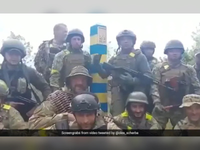 'Mr President, We Made It': Ukrainian Soldiers' Counter-Offensive Reaches Russian Border