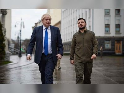 Boris Johnson to hail Ukraine’s ‘finest hour’ in address to Kyiv parliament