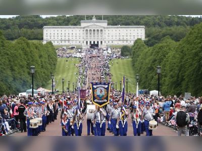 Thousands gather at Stormont to celebrate centenary of Northern Ireland