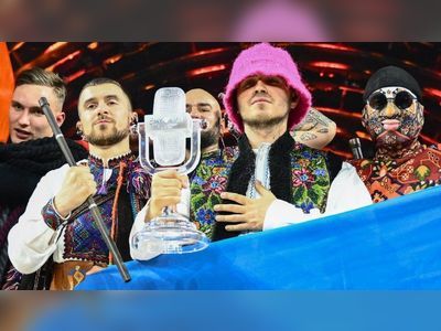 Eurovision winners sell trophy for $900,000 to buy drones for Ukraine