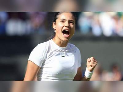 Raducanu makes winning start at Wimbledon