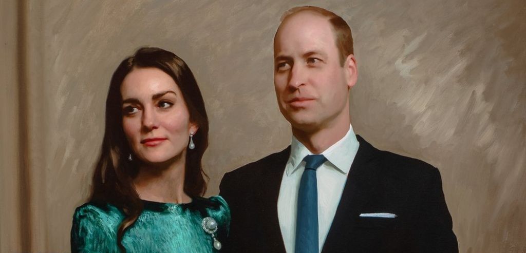 Duke and Duchess of Cambridge's first official portrait released