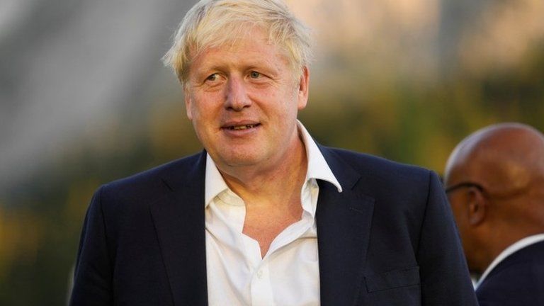 What is Boris Johnson's goal on Ukraine?