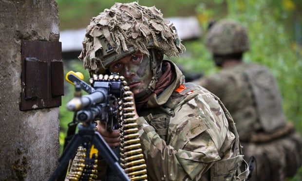 How your tax money is wasted: Britain to commit 1,000 extra troops to Nato’s defence of Estonia