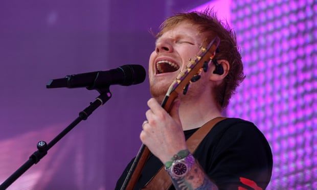 Ed Sheeran was the most-played artist of 2021 in the UK
