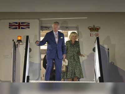 Prince Charles and Camilla arrive in Rwanda for Commonwealth meeting