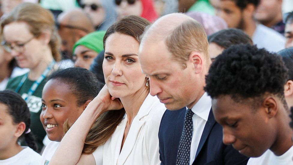 Grenfell Tower: William and Kate attend memorial service