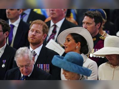 Second-row Sussexes: Harry and Meghan’s low-key return