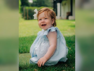 Prince Harry and Meghan release photo of Lilibet on her first birthday
