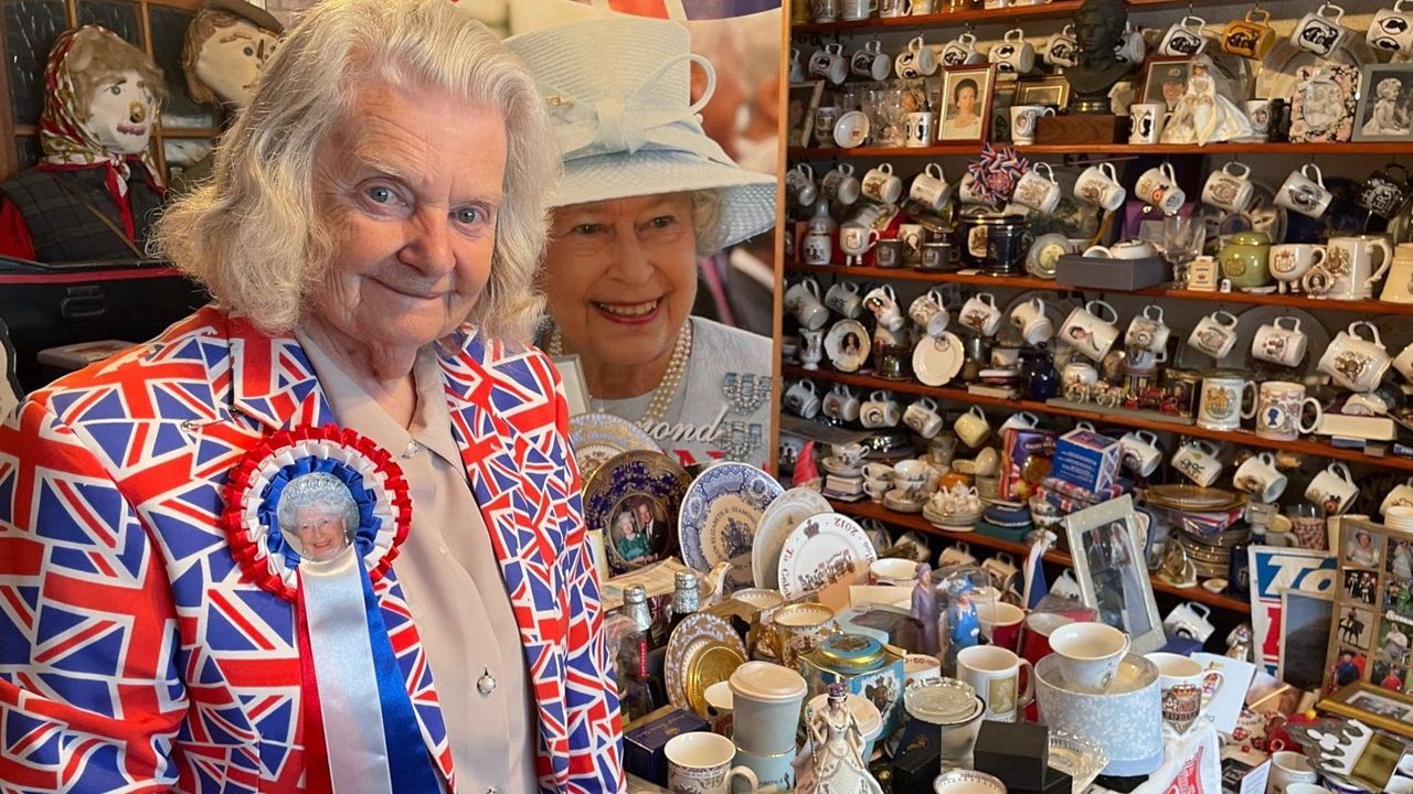 The royal superfan with 13,000 bits of memorabilia