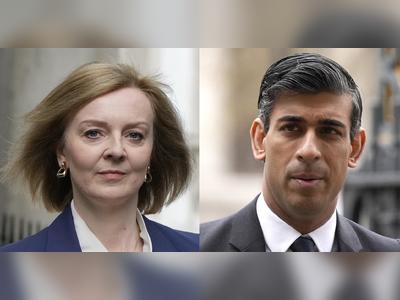 2 UK leadership contenders spar over tax in TV debate