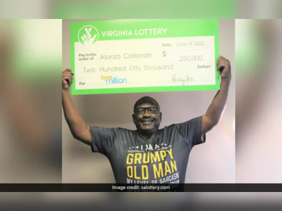 "It Was Hard To Believe": Man Wins $250,000 In Lottery Using Numbers He Saw In Dream