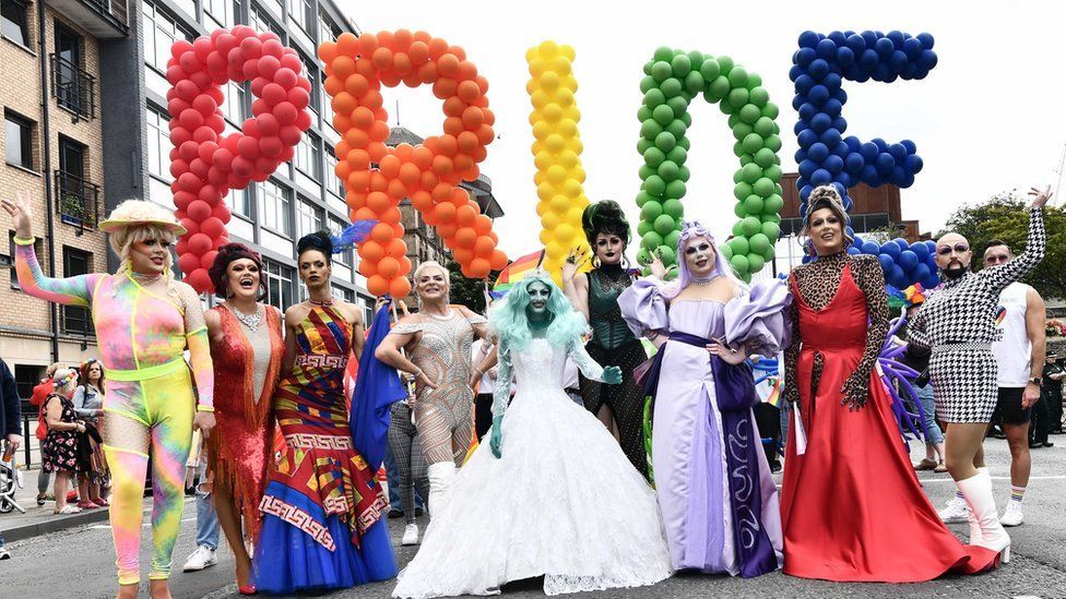 Belfast Pride 2022: Parade 'biggest ever', police say