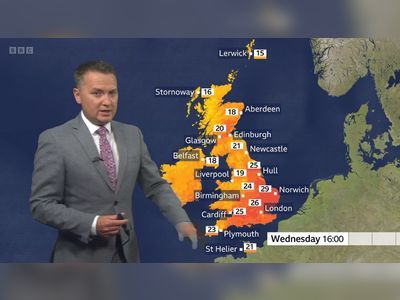 UK forecast: Cooler temperatures ahead