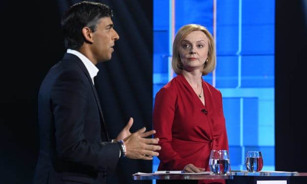 Sky News cancels third Tory leadership debate after Sunak and Truss pull out