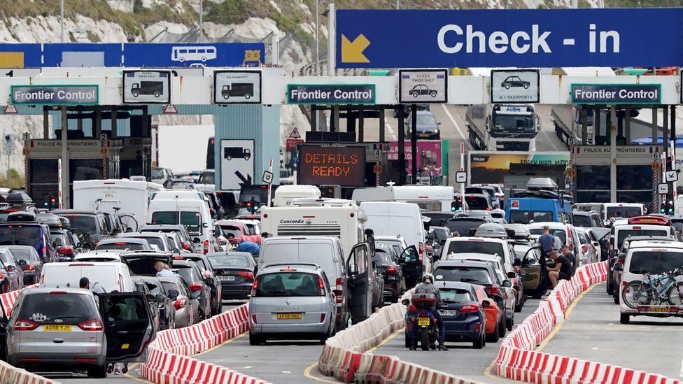Port of Dover gridlock 'could worsen' over weekend