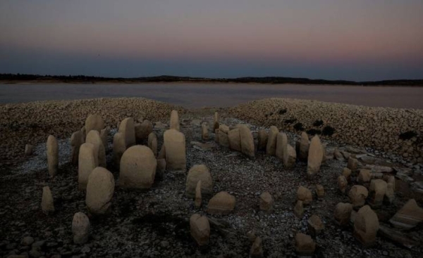 Europe's drought exposes ancient stones, World War Two ships as waters fall