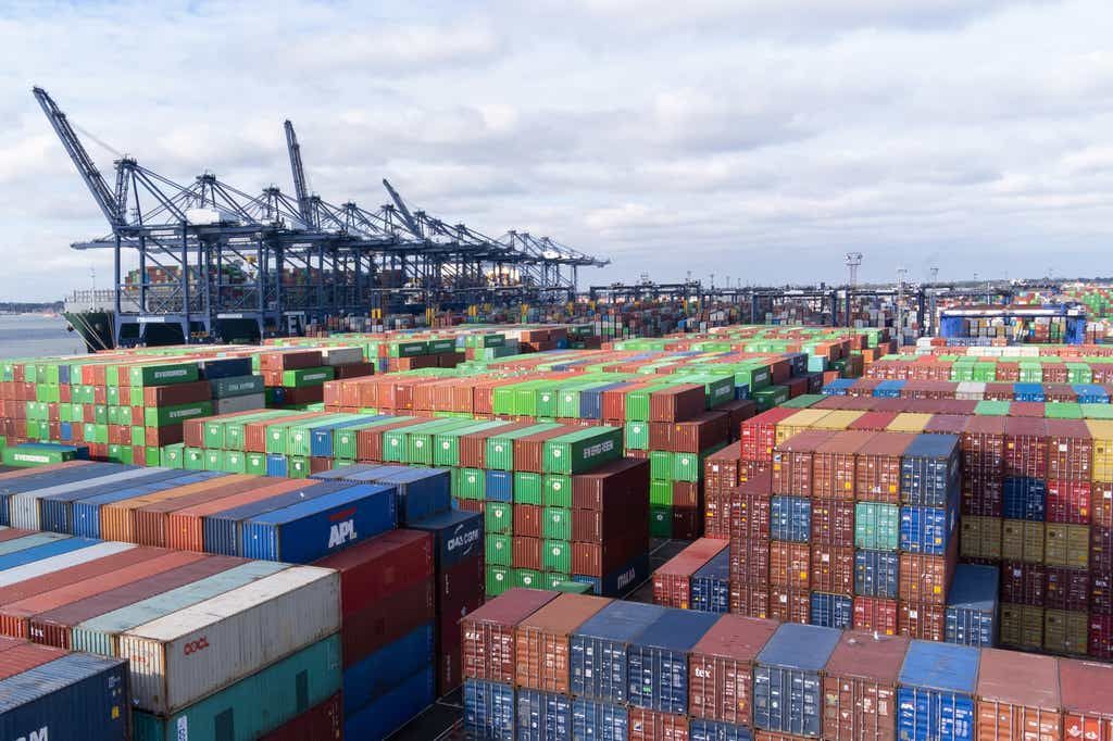 Workers at Felixstowe port to start eight-day strike on Sunday