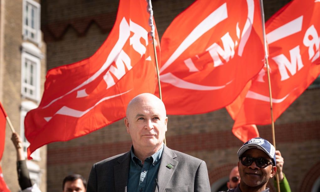 ‘You don’t think strikes are the answer? What is?’ RMT’s Mick Lynch on work, dignity and union power
