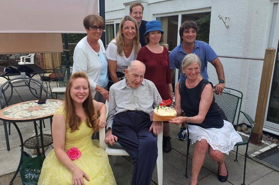 Moderation is the key to life, GB's oldest man says on 110th birthday