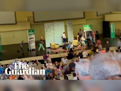 Salman Rushdie stabbed onstage at New York state event