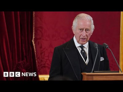 Charles III swears oath in historic televised proclamation ceremony
