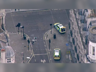 Two officers taken to hospital after being stabbed in central London