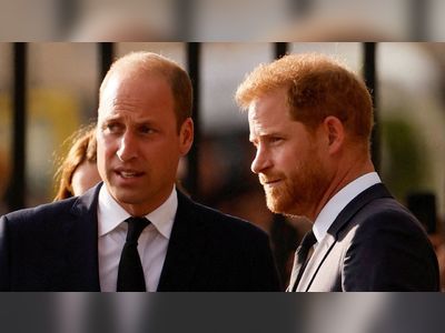 William and Harry united in grief