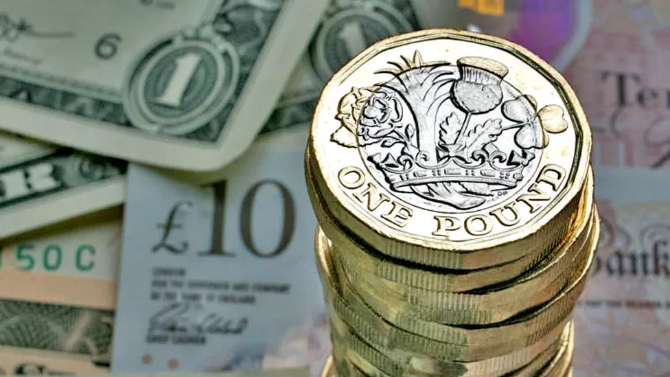 Pound in biggest monthly fall against the dollar since 2016