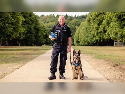 Award for retired Humberside Police dog shot three times