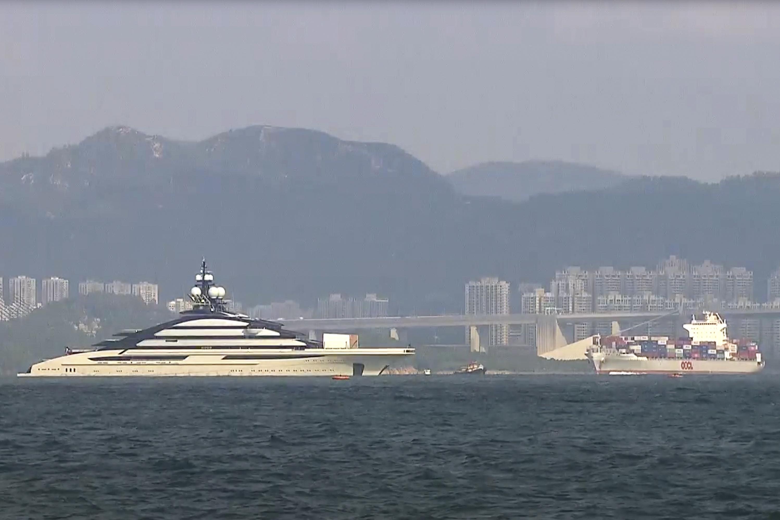 Hong Kong nixes US sanctions on Russian-owned superyacht