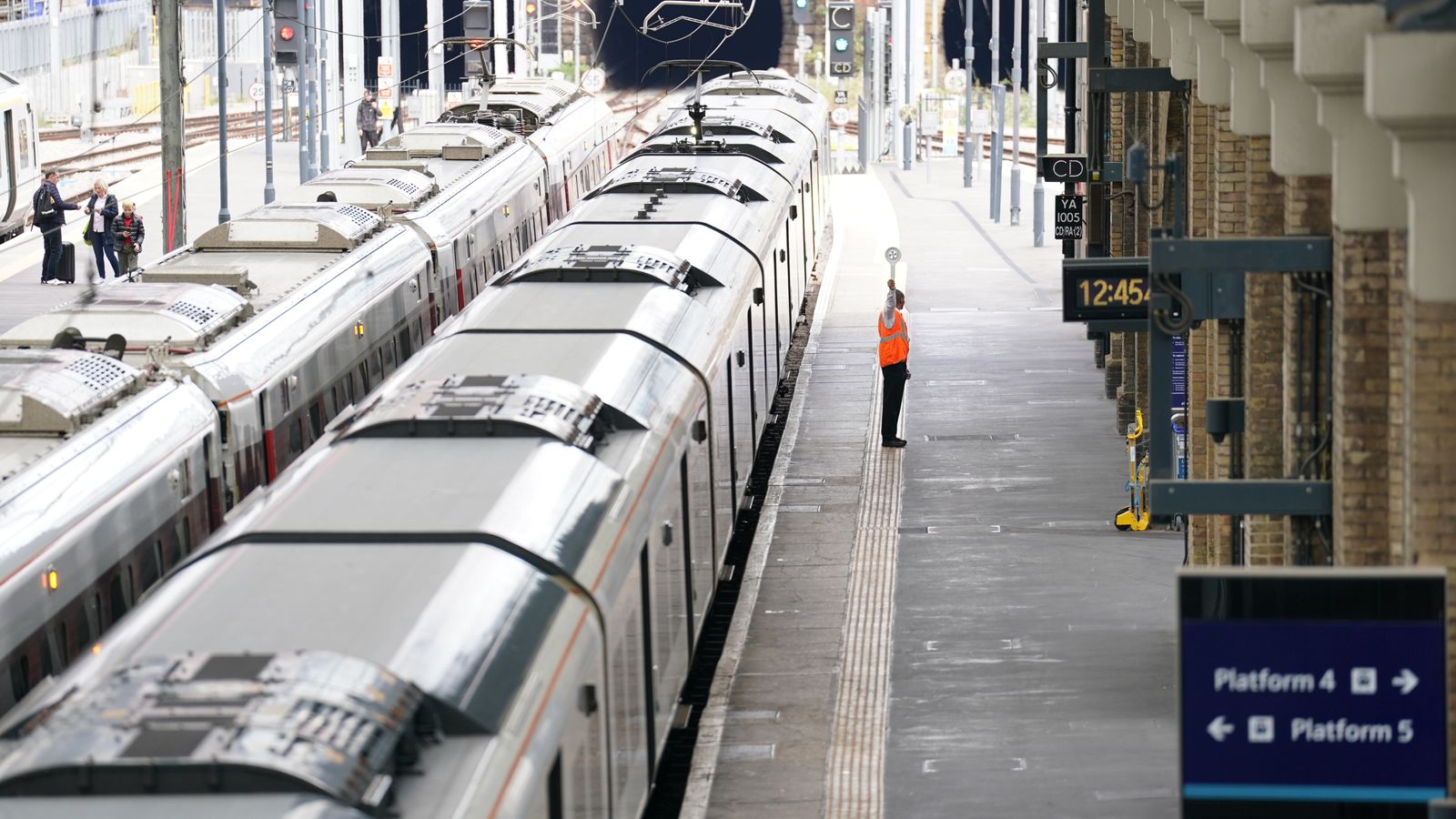 Rail strike: Only around one in five trains to run as passengers urged to only travel if 'absolutely necessary'
