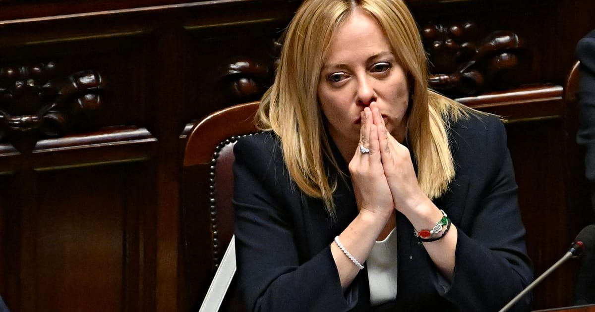 Giorgia Meloni rejects fascism and embraces EU in first speech