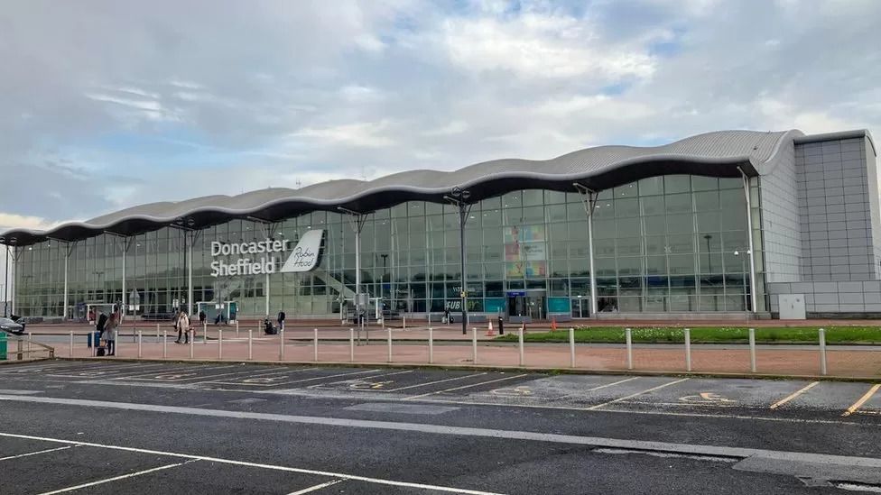 Doncaster Sheffield Airport: Anger and despair before final flight leaves