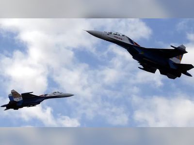 Russian jet released missile near RAF aircraft over Black Sea