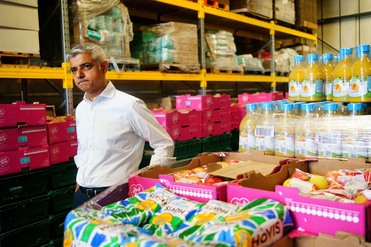 Sadiq Khan ‘never known it so bad’ in London as food poverty soars