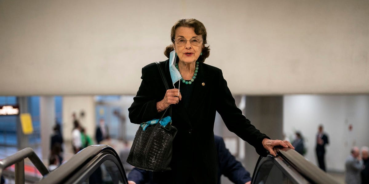 Dianne Feinstein could be third in line to the presidency as Senate president pro tempore. She appears unaware that she's already declined the job.