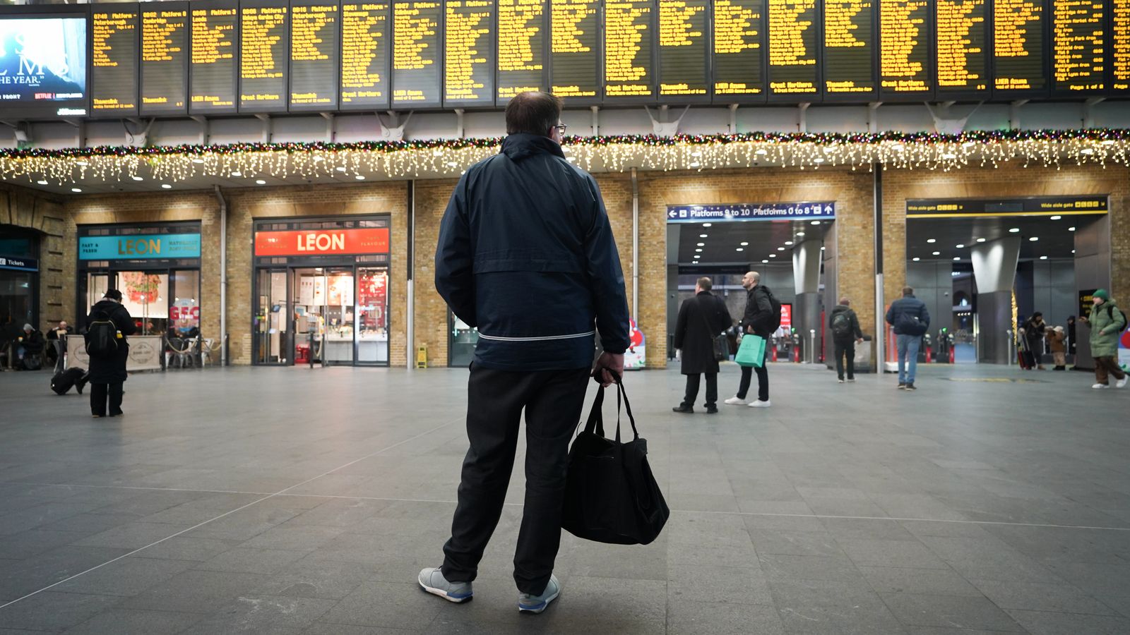 Business secretary hopeful of strike resolution as rail workers continue industrial action