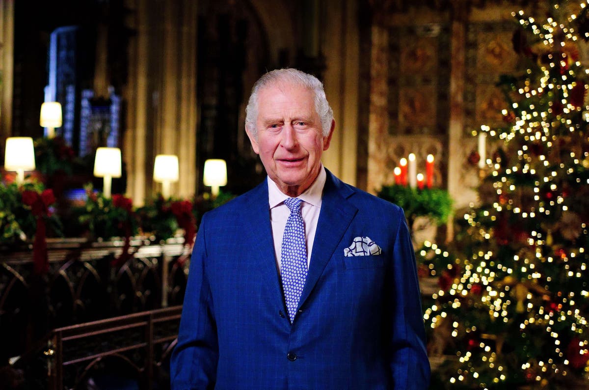 Photograph released of King Charles’ historic first Christmas TV broadcast